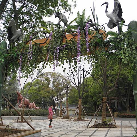 武汉动物园-仿真景观工程