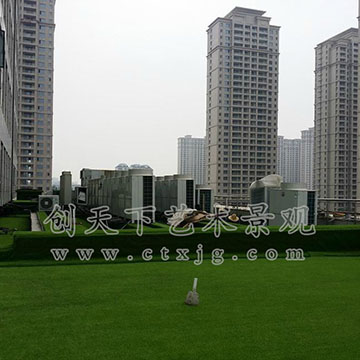 武汉-光谷联合集团-仿真草坪工程